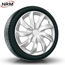 Комплект чехлов на 14-дюймовые колеса NRM Quad, серебристого цвета