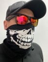 ANTYBAKTERYJNA BAWELN. HOOD AIR DUCT PROTECTION TWARZY SKULL  photo 6