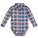 БОДИ, разноцветный клетчатый узор 62 БОДИ