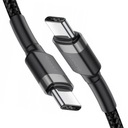 Прочный кабель BASEUS USB-C БЫСТРАЯ ЗАРЯДКА TYPE-C TYPE-C PD 60 Вт QC 3,0 1 м