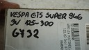 G732 PIAGGIO VESPA GTS SUPER 3V 125 300 CONTROL UNIT MODULE DIS. 2S000088  photo 9