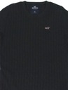 ** HOLLISTER **__M__Modny, super sweter w warkocze Marka Hollister