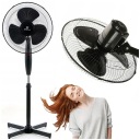 ВРАЩАЮЩИЙСЯ НАПОЛЬНЫЙ ВЕНТИЛЯТОР СТОЯЩИЙ ВЕНТИЛЯТОР КОЛЕБАНИЕ ТИХИЙ МОЩНЫЙ ЧЕРНЫЙ