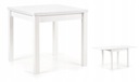 Белый Gracjan Стол раздвижной 80х80 Halmar
