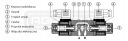 ÉLECTROVANNE DISTRIBUTEUR 4WE6J DG4V NG6 CETOP3 24Vphoto 6