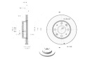DISQUES FREIN AVANT BREMBO 09.3102.10 09310210photo 11