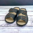 Papuče šľapky pánske sandále na suchý zips nastaviteľné 41 Materiál vložky pravá koža