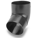 Galeco PVC 50 Kolano 67° grafit