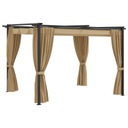 ALTANA PERGOLA NAMIOT OGRODOWY ZASŁONY ZADASZENIE NA OGRÓD TARAS 3 x 3 m