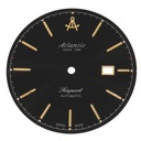 ORYGINALNA TARCZA CYFERBLAT ATLANTIC 5675 CZARNA