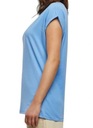 Urban Classics Dámske tričko s predĺženými ramenami modré veľ. S EAN (GTIN) 4053838258545