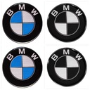 ЭМБЛЕМА ЛОГОТИП СЕРЕБРЯНО-ХРОМ 3D BMW 60 мм
