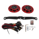 12V 115DB ÉLECTRIQUE KLAXON SUPER TONE DOUBLE ROG KIT V0photo 5