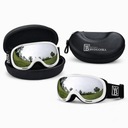 Дитячі білі окуляри лижі сноуборд фільтр UV400