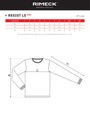 SILNÁ Pánska košeľa LongSleeve Resist BHP PRACOVNÁ MALFINI XL Veľkosť XL