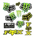 НАБОР НАКЛЕЙКОВ НА МОТОЦИКЛ MONSTER FOX