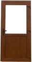 ВНЕШНИЕ МАГАЗИНСКИЕ ДВЕРИ ПВХ 110/210 ЗОЛОТОЙ ДУБ