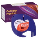 Лента DYMO LetraTag 12 ммx4 м красная 59424