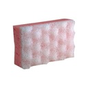 ГУБКА МАССАЖНАЯ KITTY ДЛЯ МЫТЬЯ ДУШЕВОЙ ванны, 2-СЛОЙНАЯ, 1ШТ, ПРЯМОУГОЛЬНАЯ