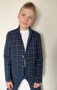Chlapčenský kockovaný oblek Námornícke nohavice 134 Značka Alan