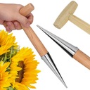 ПОДБОРНИК ДЛЯ ПОСАДКИ ЛУКОВИЧНЫХ РАСТЕНИЙ ДЕРЕВЯННАЯ САДОВАЯ ШПАЖКА