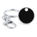 Брелок-жетон тележки для покупок, черный