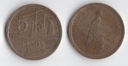 KOLUMBIA 1980 5 PESOS