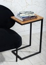 Приставной столик, столешница 30х40 см, практичная сторона