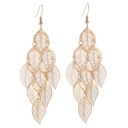 СЕРЬГИ-ЛИСТЫ элегантные длинные ПОДВЕСНЫЕ Бохо