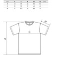 Detské tričko MORO 146 cm/10 rokov MALFINI 149 CAMOUFLAGE 100% bavlna Rukáv krátky rukáv