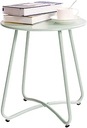 HOLLYHOME круглый журнальный столик 40 x 40 x 45см бирюзовый