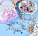 Sada na výrobu náramkov šperkov korálky hračky pre deti Druh šperky