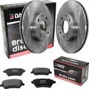 Диски + колодки DACO FRONT Splash Swift III Agila