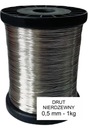 ПРОВОЛОКА НЕРЖАВЕЮЩАЯ для шлангов и рамок 0,5 мм 1кг