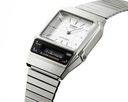 ZEGAREK CASIO AQ-800E VINTAGE RETRO SILVER + BOX