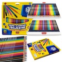 ТРЕУГОЛЬНЫЕ КАРАНДАШИ 24 ЦВЕТА ASTRA + точилка