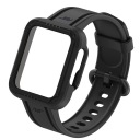 РЕМЕНЬ С ЧЕХОЛОМ ДЛЯ XIAOMI MI WATCH LITE ЧЕРНЫЙ