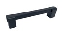 Мебельная ручка Railing, длина 180, размер 160мм, ЧЕРНЫЙ МАТОВЫЙ