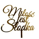 Love Is Sweet Топпер - Золотое Зеркало