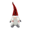 РОЖДЕСТВЕНСКИЙ ОРНАМЕНТ СТОЯЩИЙ СЛОН ДЕКОРАТИВНЫЙ ГНОМ С БАЙЕТКАМИ 35СМ