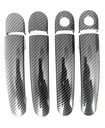 Накладки на дверные ручки SEAT LEON 1 1999 - 2006 карбон