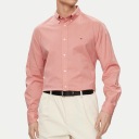 Tommy Hilfiger FLEX POPLIN RF SHIRT Персиковая мужская рубашка