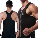 KOSZULKA NEOPREN KAMIZELKA MĘSKA ODCHUDZAJĄCA DO FITNESS BIEGANIA ROZGRZEWA