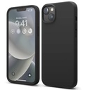 ЧЕХОЛ ELAGO ДЛЯ APPLE IPHONE 14 ЧЕРНАЯ ПОДКЛАДКА ИЗ МИКРОФИБРЫ