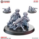 HMG Team Indian Sikh Infantry Kyoushuneko Miniatur