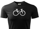 Быстросохнущая футболка HVR со светоотражающим принтом BIKE