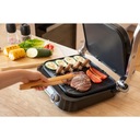 2 x Intelligens kontakt grill SENCOR SBG4010SS 2100W LCD kijelző Termék tömege 6 kg