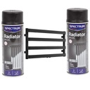FARBA DO GRZEJNIKA KALORYFERÓW SPRAY MATOWA CZARNA