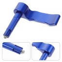 DOVE ALUMINUM LEVERAGE THROTTLE VALVE Z WYDLUZONA ROLKA, ERGONOMICZNY FASTENERS DO MOTORCYCLE  photo 16