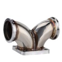 ADAPTER PIPES GRADUATION ZE STEEL STAINLESS STEEL COMIR T4 DO CONNECTED 2,5 INCHES  photo 6